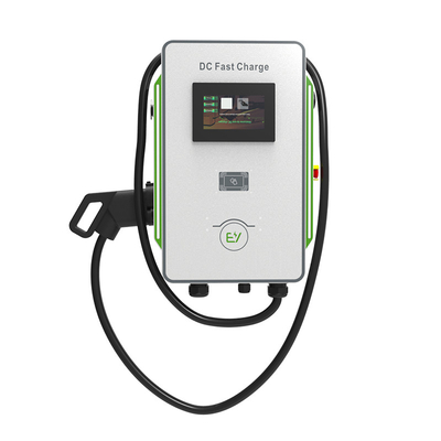 DC Wallbox Charger 30kW 40kW Cars CCS 40A Fast EV Charger 600V Grid Frequency 50Hz
