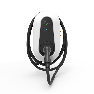 11kW Portable Ac Ev Charger Schuko Plug 10A 16A Ev Type 2 Charger