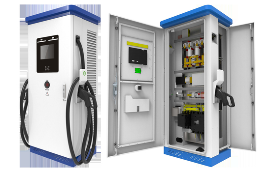 DC 240kW Dc Fast Charge Port Station Pile CCS2 7in Touch Screen FRID IP54