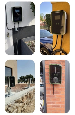 Hotels Apartment Vehicle Ev Box Charging Station CCS2 GB/T Level 1 2 Charger Plug