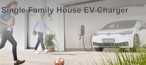 Type 2 Wall Charger Box 7KW 11KW 22KW Level 1 2 EV EU UK FR Portugal