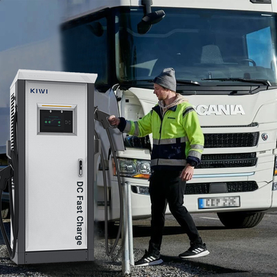 120KW OCPP 1.6J/1.5J Type2 CCS Chademo EV DC Charging Pile for Fast Charging Solutions