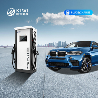 Smart Ev Car Charging Station Type 1/2 with 60KW Output Power and High Frequency Grid