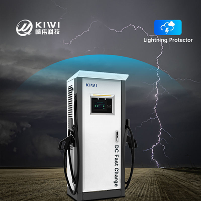 Output Voltage DC 200V-1000V 60KW 120KW CCS2 Chademo Type2 EV DC Charging Pile for EVs