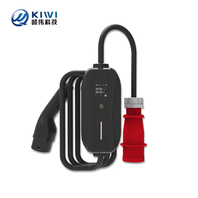 Type-2 Plug and Cable 11kW 380V 16A Portable EV Charger for Electric Vehicle Charging