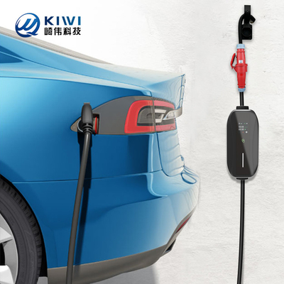 Type-2 Plug and Cable 11kW 380V 16A Portable EV Charger for Electric Vehicle Charging