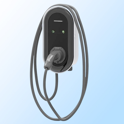 Ocpp Type2 32a 3 Phase 7kw 22kw Wallbox Fast Electric Charging Station EV Car Charger
