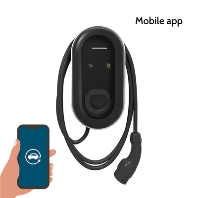 7KW Smart EV Charging Station with Insulation Detection and Plug Temperature Detection