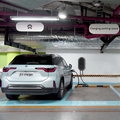7KW Smart EV Charging Station with Insulation Detection and Plug Temperature Detection