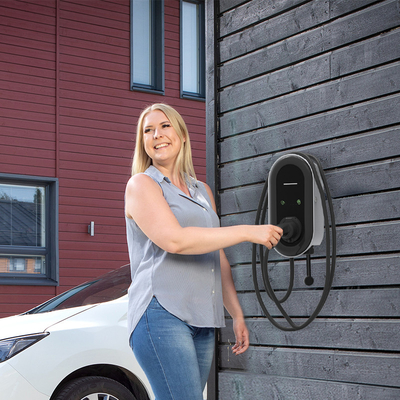 IP65 Protection 7kw Electric Car Charger with Type-1/Type-2/GB/T Interface Standard