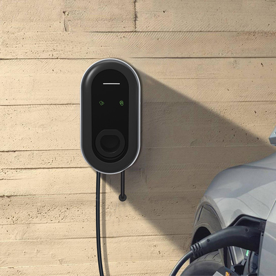 Level IP55 4.3 Inch LCD EV Charging Station for Home Electric AC Charging Pile