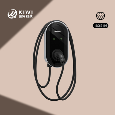 Level IP55 4.3 Inch LCD EV Charging Station for Home Electric AC Charging Pile