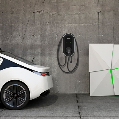 AC Output Current 7kw Portable Electric Car Charger for Kindergarten Parking Lot Area