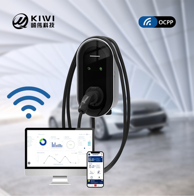 11kw Wifi DC LCD Display CCS2 Car EV Wallbox Charger for Fast and Convenient Charging