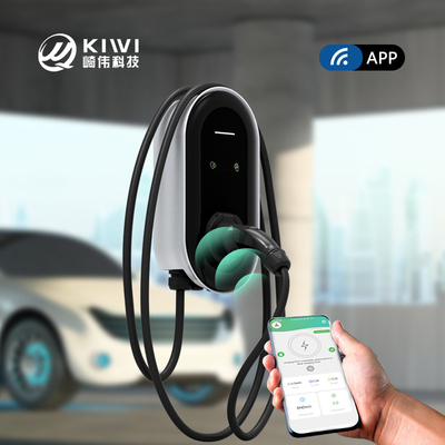11kw Wifi DC LCD Display CCS2 Car EV Wallbox Charger for Fast and Convenient Charging