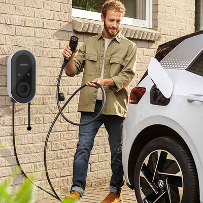 11kw Wifi DC LCD Display CCS2 Car EV Wallbox Charger for Fast and Convenient Charging