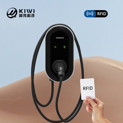 Type 2 22kW Three Phase AC Output Current EV Charger Wallbox with RFID App OCPP Functions