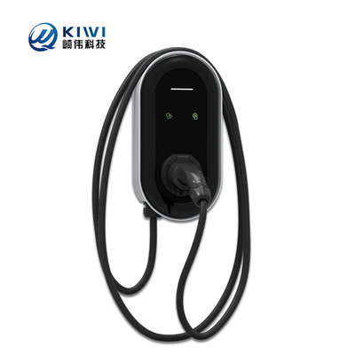 RFID Start-up Kiwi Occp1.6 Type 2 22kw Fast AC EV Charger Pile for 7kw/11kw Charging