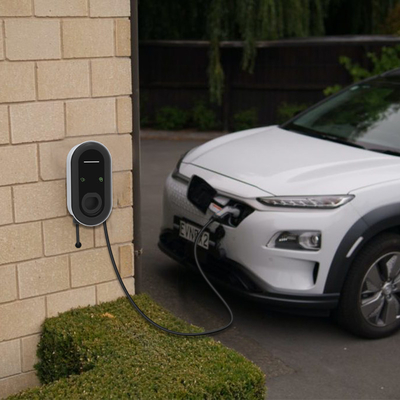 GBT Socket 1 Phase AC Level 2 EV Charging Station with 7KW Output and Voltage Monitoring