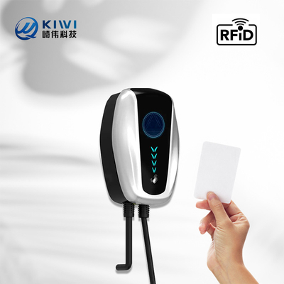 50Hz±10Hz Grid Frequency Type 2 EV Charging Station with Kiwi Mini Ocpp 7kw Wall Box