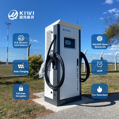 60KW OCPP 1.6J/1.5J CCS2 GBT Chademo Electric Vehicle Charger Level 3 DC EV Quick Charger