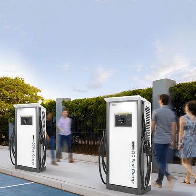 Three Phase AC 380V±20% Input Voltage Double Gun Level 2 EV Charger for Benz EQA