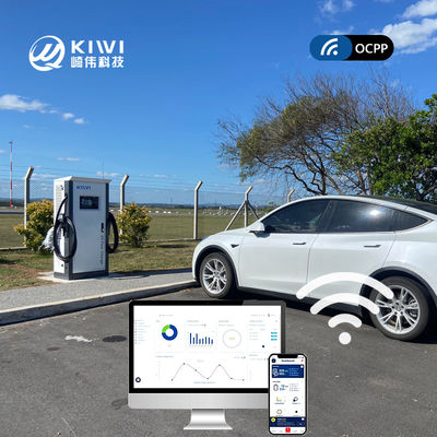 Floor-standing 120kW CCS Type 2 CE ul listed EV Charger for Supermarket Parking Lot