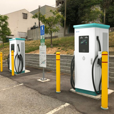 240KW DC Output Current 60kw CCS Chademo EV Charger Ocpp16.j Dual Gun Fast Charger