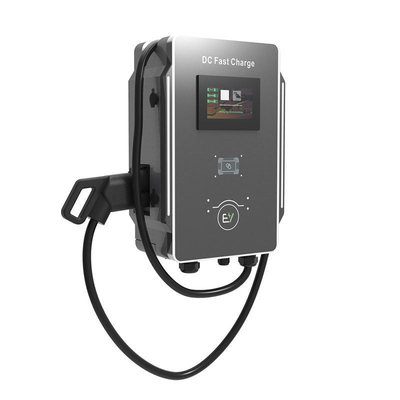 30kW Fast SmartDC EV Charger with 50Hz±10Hz Grid Frequency and Leakage Protection Switch