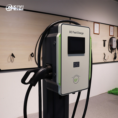 Electric Car Charging Pile OEM Level 3 Wall-Mount 30kW DC Fast Charger CCS1 CCS2 GB/T
