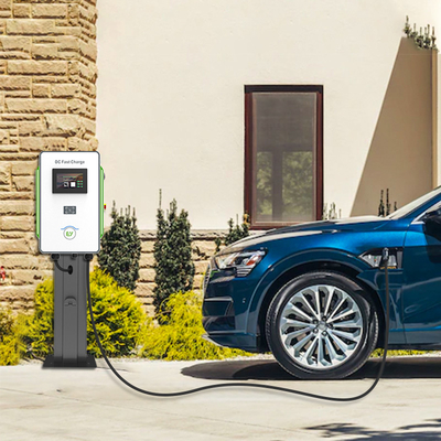 Electric Car Charging Pile OEM Level 3 Wall-Mount 30kW DC Fast Charger CCS1 CCS2 GB/T
