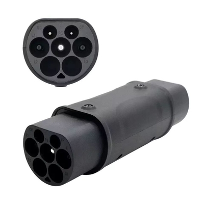 16A/32A AC Input TYPE2 To GBT Electric Vehicle Charging Adapter For Tesla Use