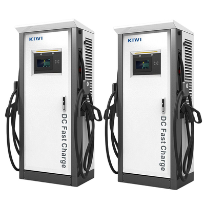 60kw 120kw CCS Chademo Type2 EV DC Charging Station For BMW Cars Floor Standing