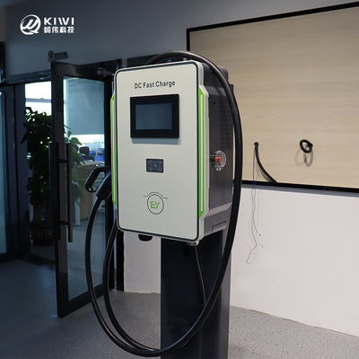 DC Wallbox Charger 30kW 40kW Cars CCS 40A Fast EV Charger 600V Grid Frequency 50Hz