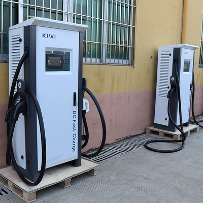 150-160kw Level 3 EV Charging Pile Plug And Charge With Plug Temperature Detection
