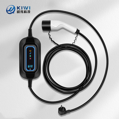 Portable Home Electrical Car Charger Type 2 3.5kw AC EV Charging Station Portable EV Charger