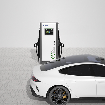 Hotels Apartments 3 Phase Dual Smart DC Fast EV Charger with CCS1 CCS2 GB/T CHAdeMO Interface Standard