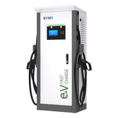 Hotels Apartments 3 Phase Dual Smart DC Fast EV Charger with CCS1 CCS2 GB/T CHAdeMO Interface Standard