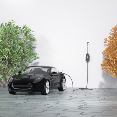 Wall Mounted Single Phase 3.5kw Portable EV Charger with Plug Charge and Insulation Detection