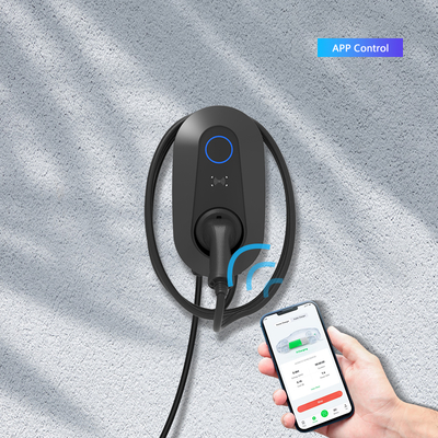7kW AC EV Charger with Type-1/Type-2/GB/T Plug and RFID
